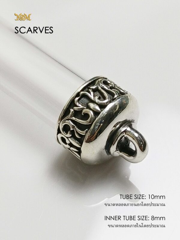 SCARVES10Silver925 Scarves Silver925 Takrud casing tube size 10mm - Image 9