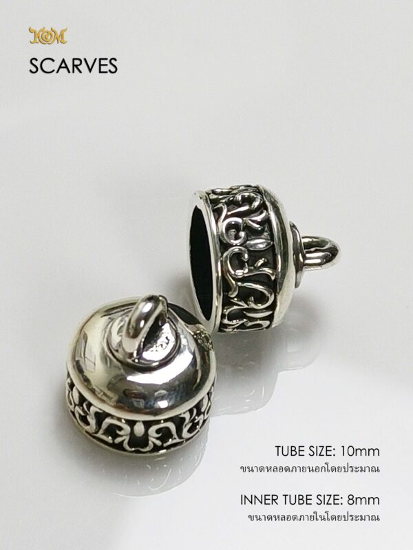 SCARVES10Silver925 Scarves Silver925 Takrud casing tube size 10mm - Image 6