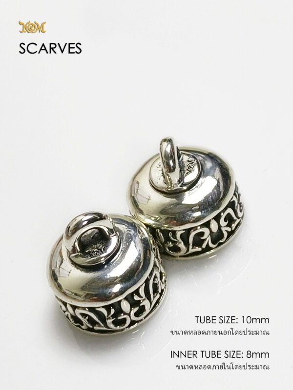 SCARVES10Silver925 Scarves Silver925 Takrud casing tube size 10mm - Image 5