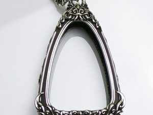 TUAD1Silver925 LP Tuad amulet casing inner screen size 24x36mm
