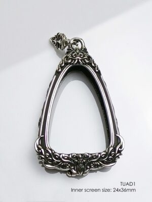 TUAD1Silver925 LP Tuad amulet casing inner screen size 24x36mm