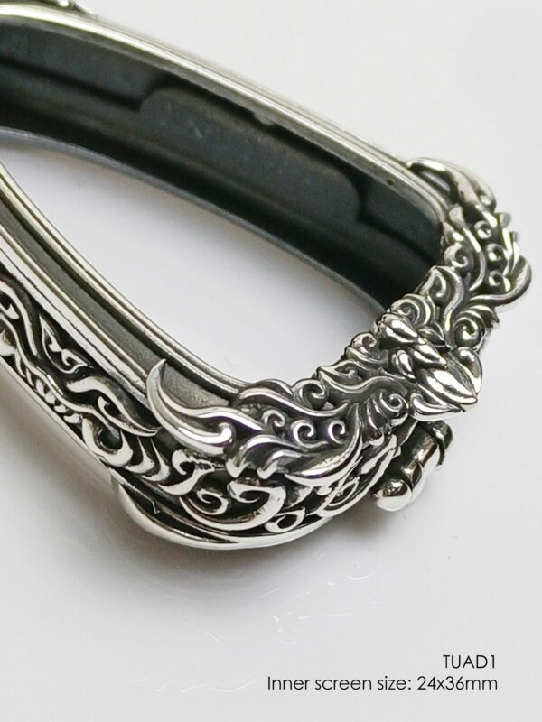 TUAD1Silver925 LP Tuad amulet casing inner screen size 24x36mm - Image 10