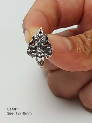 CLMP1Silver925 amulet casing clamp self-installation