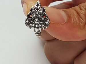CLMP1Silver925 amulet casing clamp self-installation