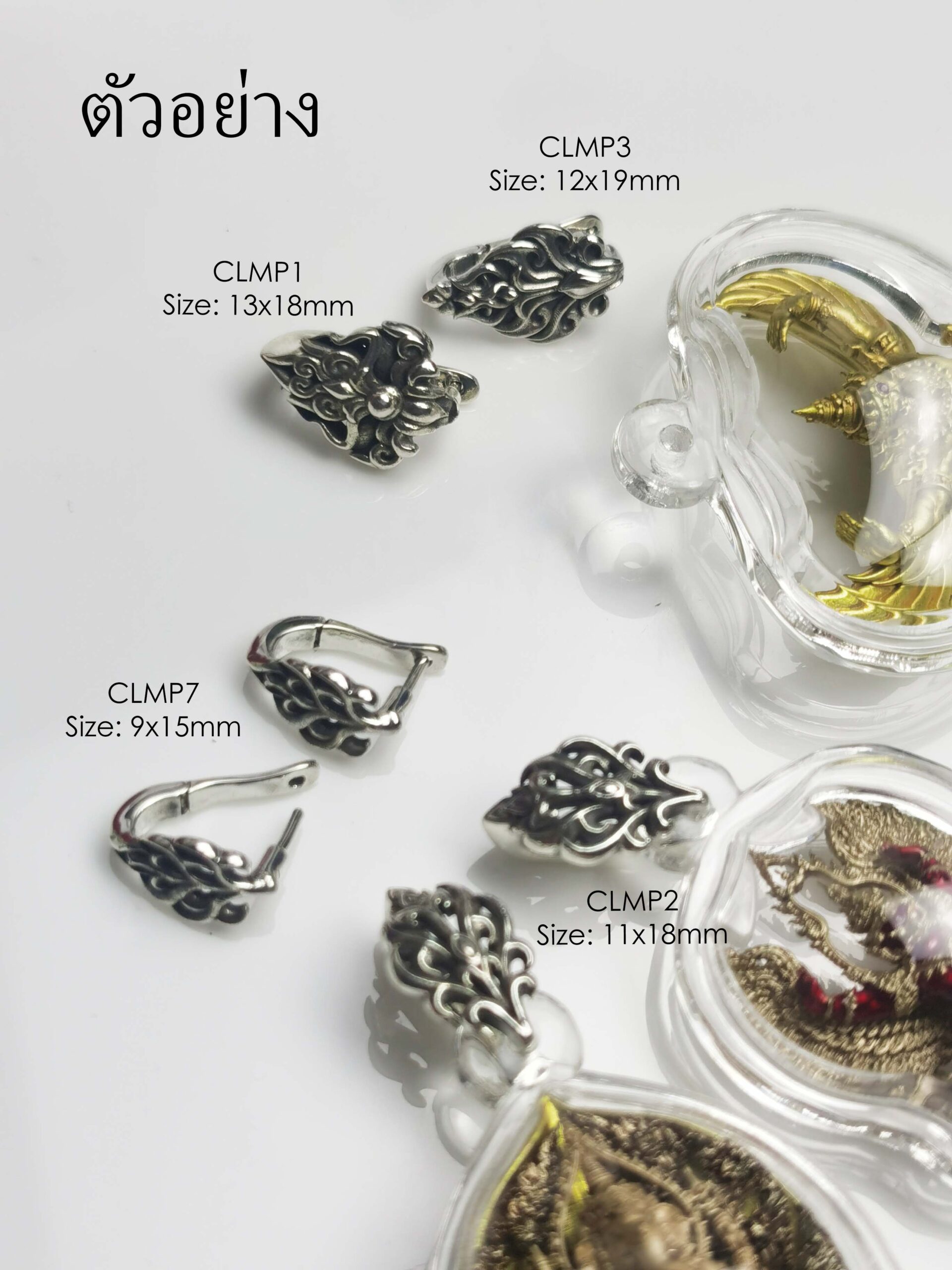 CLMP2Silver925 amulet casing clamp self-installation - Image 6