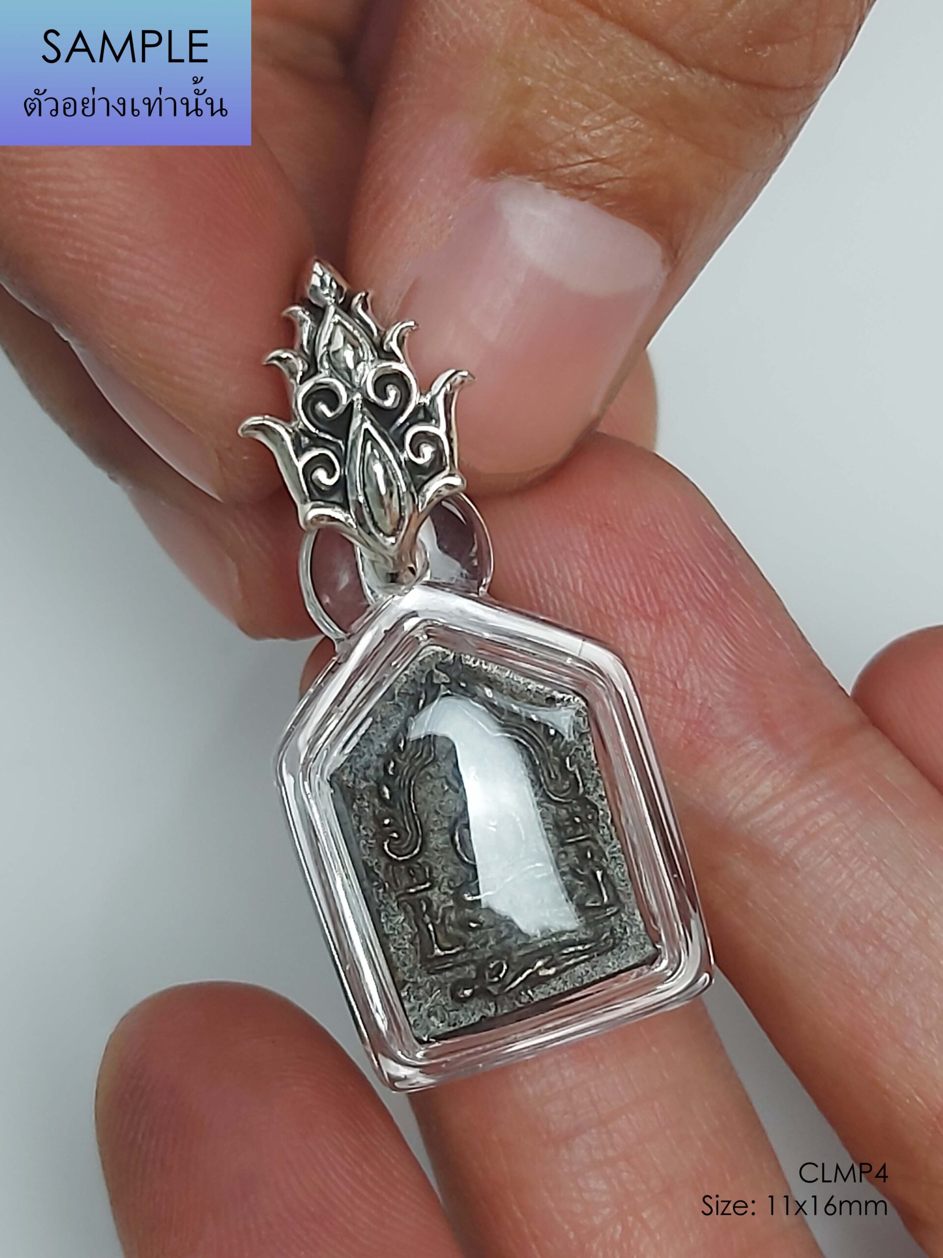 CLMP4Silver925 amulet casing clamp self-installation - Image 5