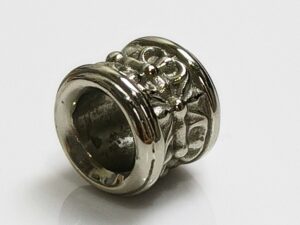 SPACER03Whitebrass decorative bead spacer for bracelet