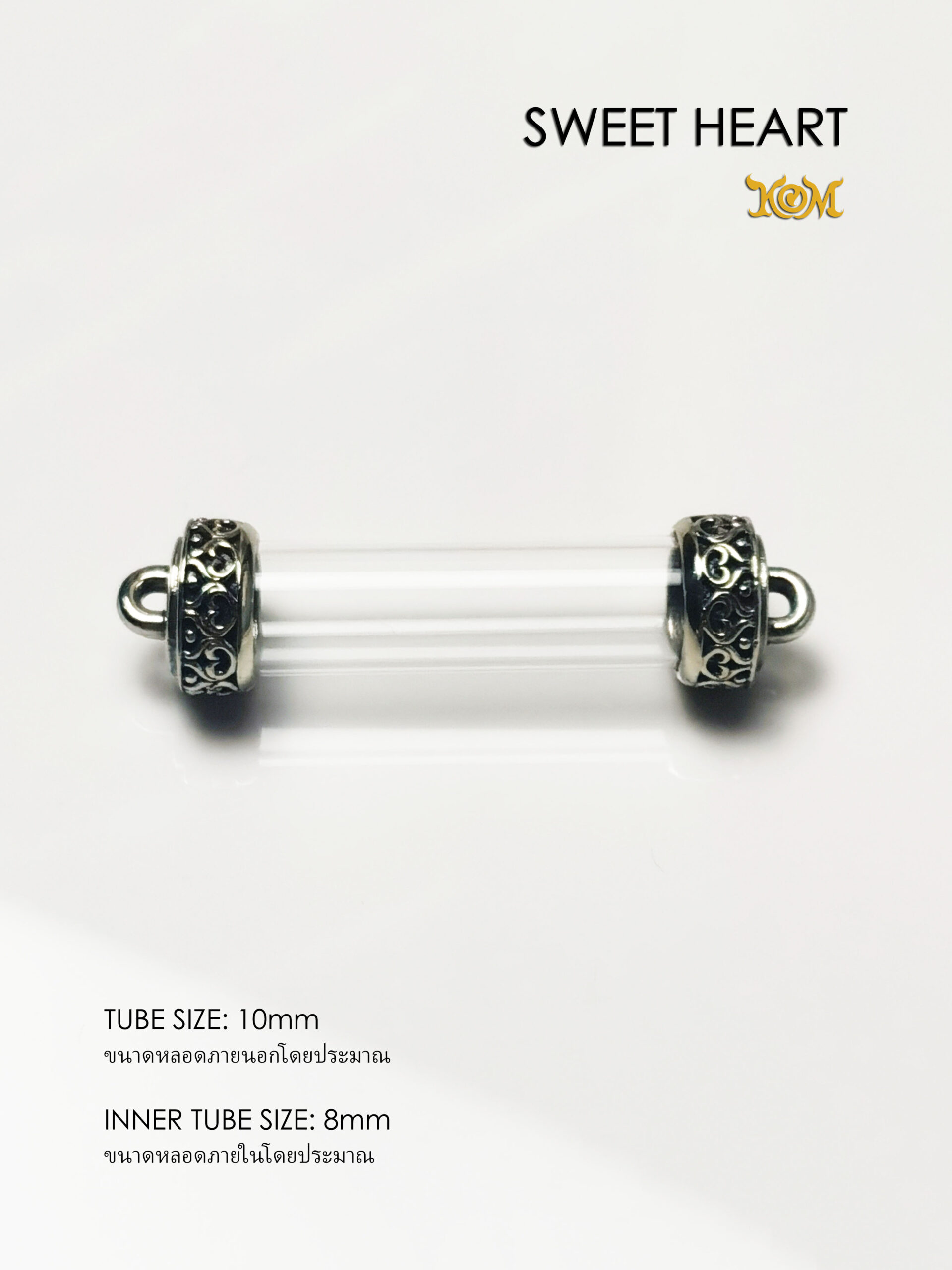 SWEETHEARTWB10 Sweet Heart Whitebrass Takrud casing tube size 10mm - Image 9