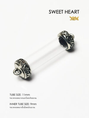 SWEETHEARTWB11 Sweet Heart Whitebrass Takrud casing tube size 11mm