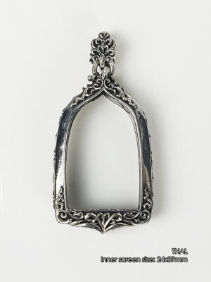 THALSilver925 Hanuman Thaleng Sub amulet casing inner screen size 24x39mm