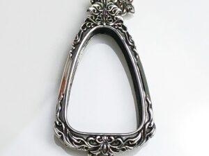TUAD2Silver925 LP Tuad amulet casing inner screen size 24x36mm