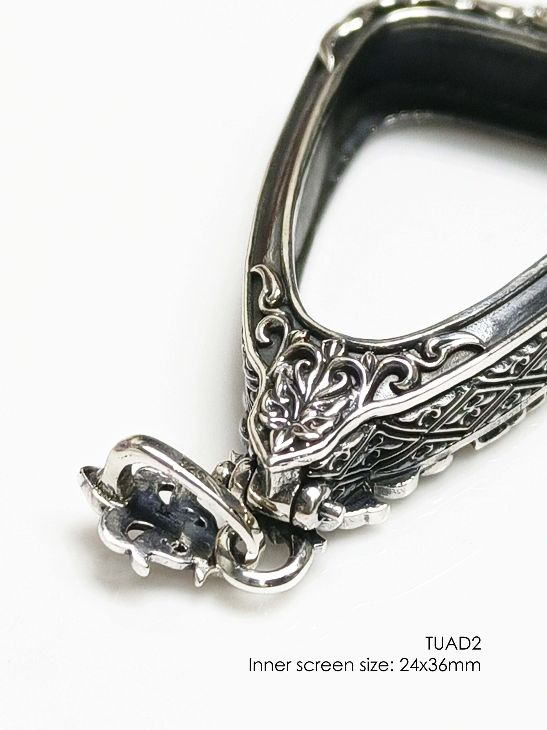 TUAD2Silver925 LP Tuad amulet casing inner screen size 24x36mm - Image 10