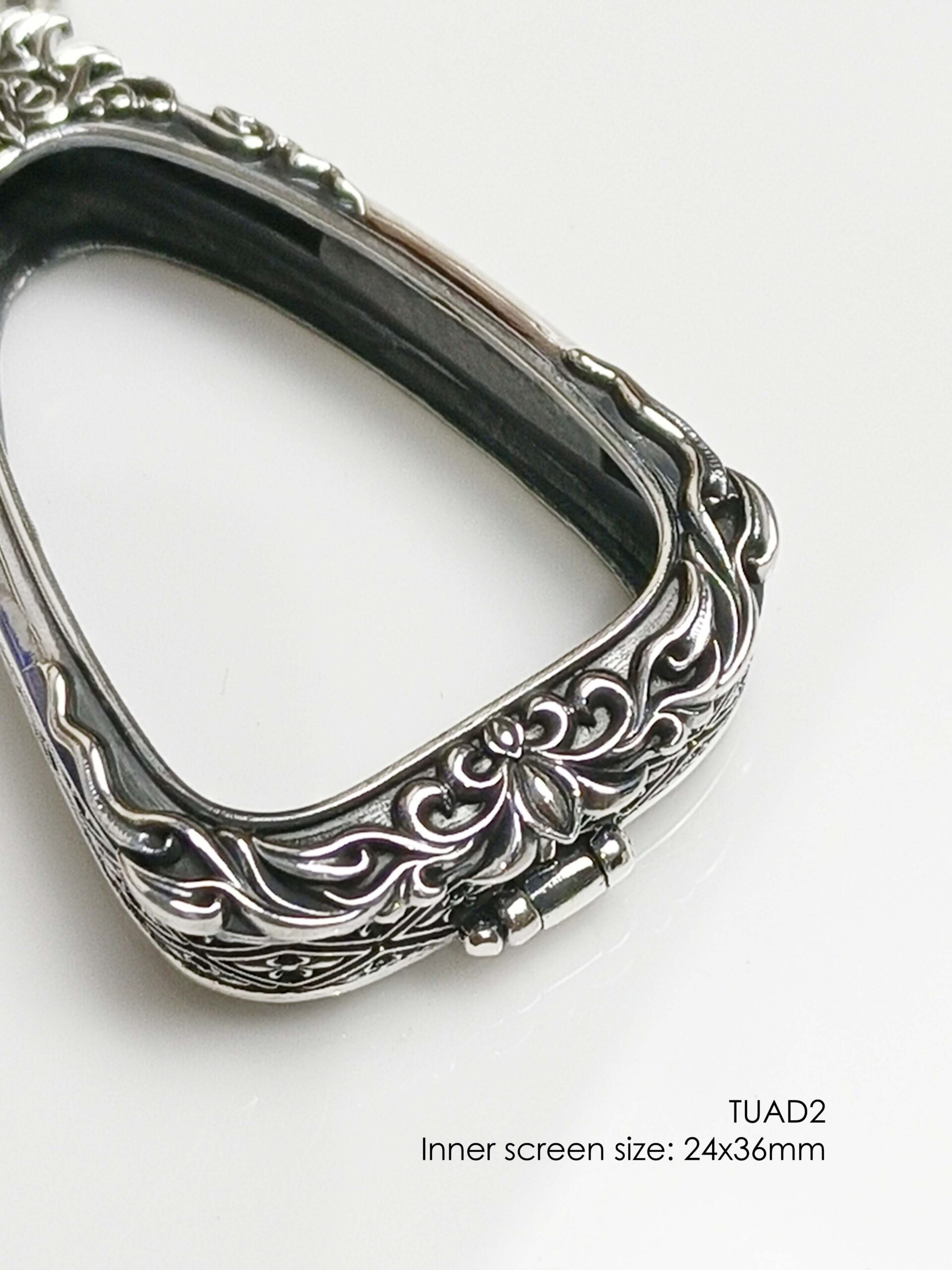 TUAD2Silver925 LP Tuad amulet casing inner screen size 24x36mm - Image 7