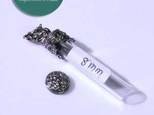 Pendant Nokyoong takrud casing tube size 8mm for amulet size 5mm