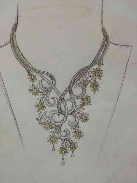 Package 1 set 5pieces custom jewelry design sketch service - แพคเกจ 1 ชุด 5ชิ้น ออกแบบเครื่องประดับ งานแฮนด์สเก็ตช์ (Hand Sketch)ตามบรีฟของลูกค้า สามารถนำไปประยุกต์ขึ้นตัวเรือนจริงได้ - Image 15