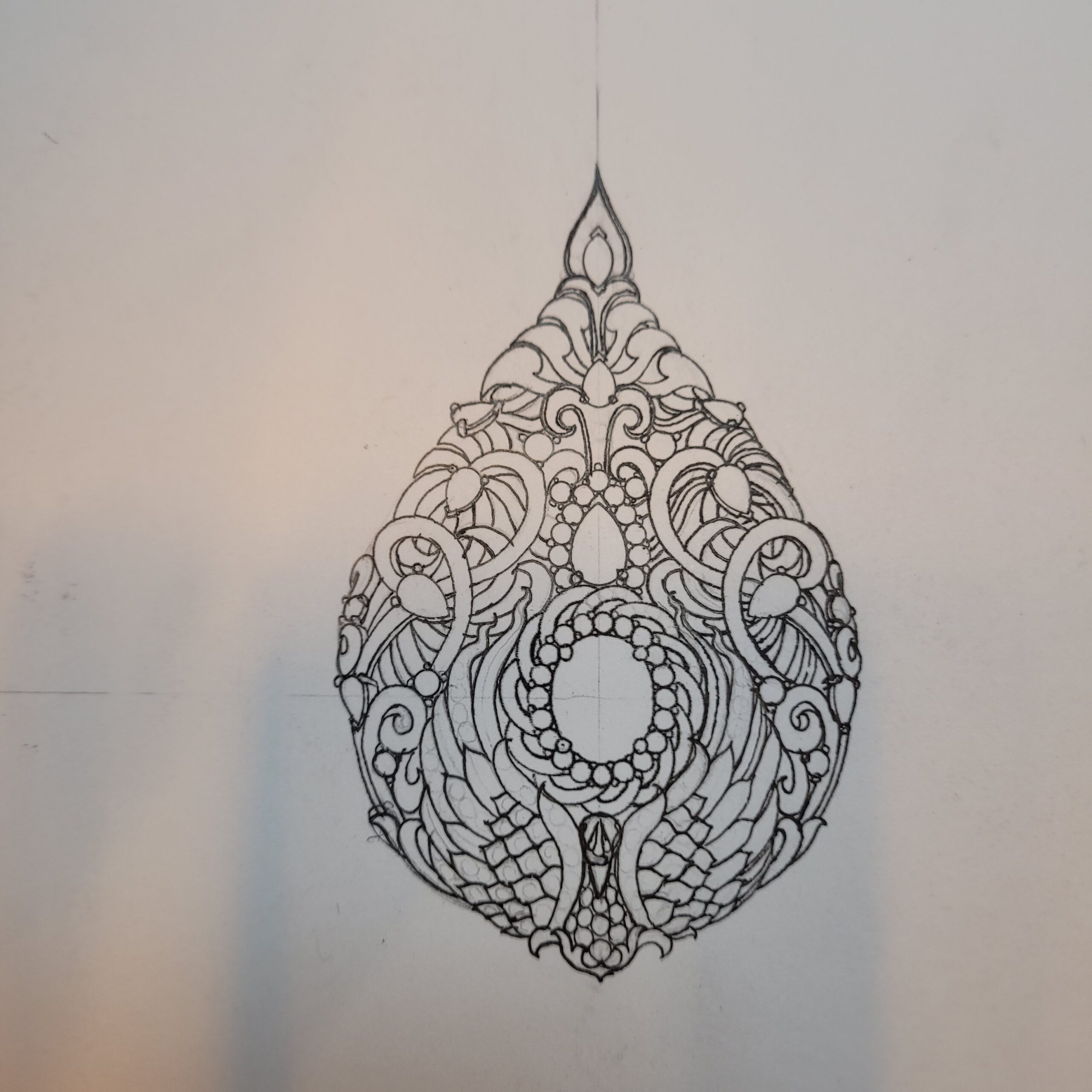 Package Special Design of Unalome อุณาโลมสำหรับประดับพระประธาน หรือเครื่องทรง พระประธาน - Image 9