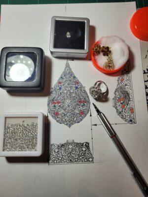 Package Special Design of Unalome อุณาโลมสำหรับประดับพระประธาน หรือเครื่องทรง พระประธาน