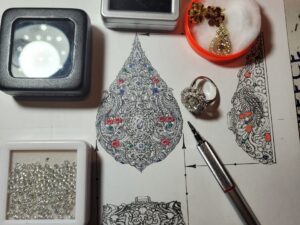 Package Special Design of Unalome อุณาโลมสำหรับประดับพระประธาน หรือเครื่องทรง พระประธาน