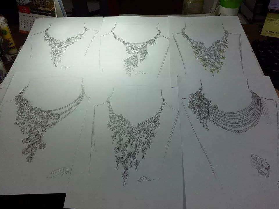 Package 1 piece custom jewelry design sketch service - แพคเกจ 1 ชิ้น ออกแบบเครื่องประดับ งานแฮนด์สเก็ตช์ (Hand Sketch)ตามบรีฟของลูกค้า สามารถนำไปประยุกต์ขึ้นตัวเรือนจริงได้ - Image 10