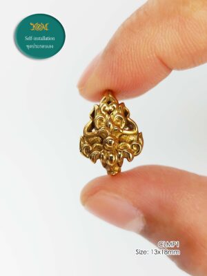 CLMP1GoldenBronze amulet casing clamp self-installation
