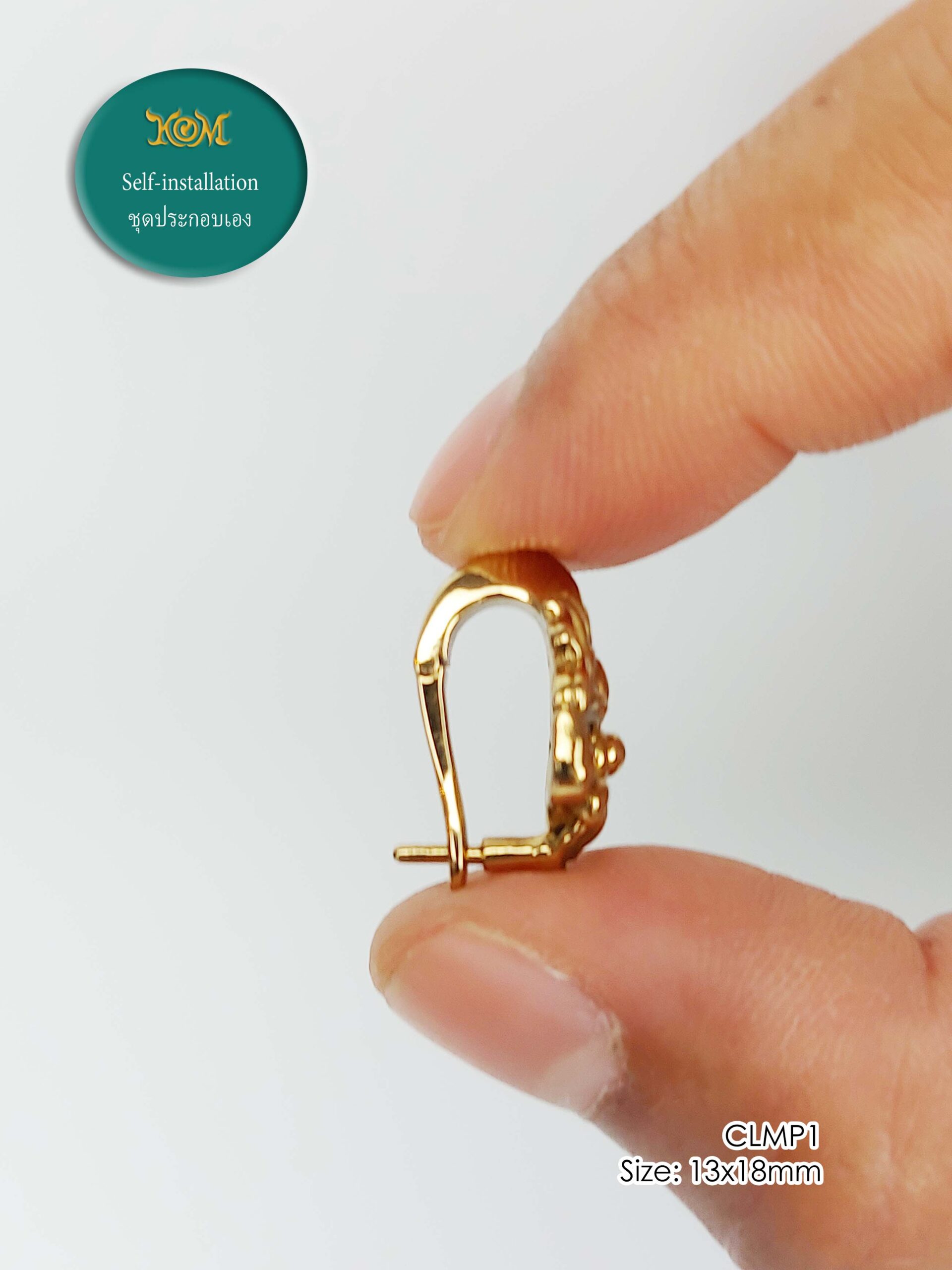 CLMP1GoldenBronze amulet casing clamp self-installation - Image 10