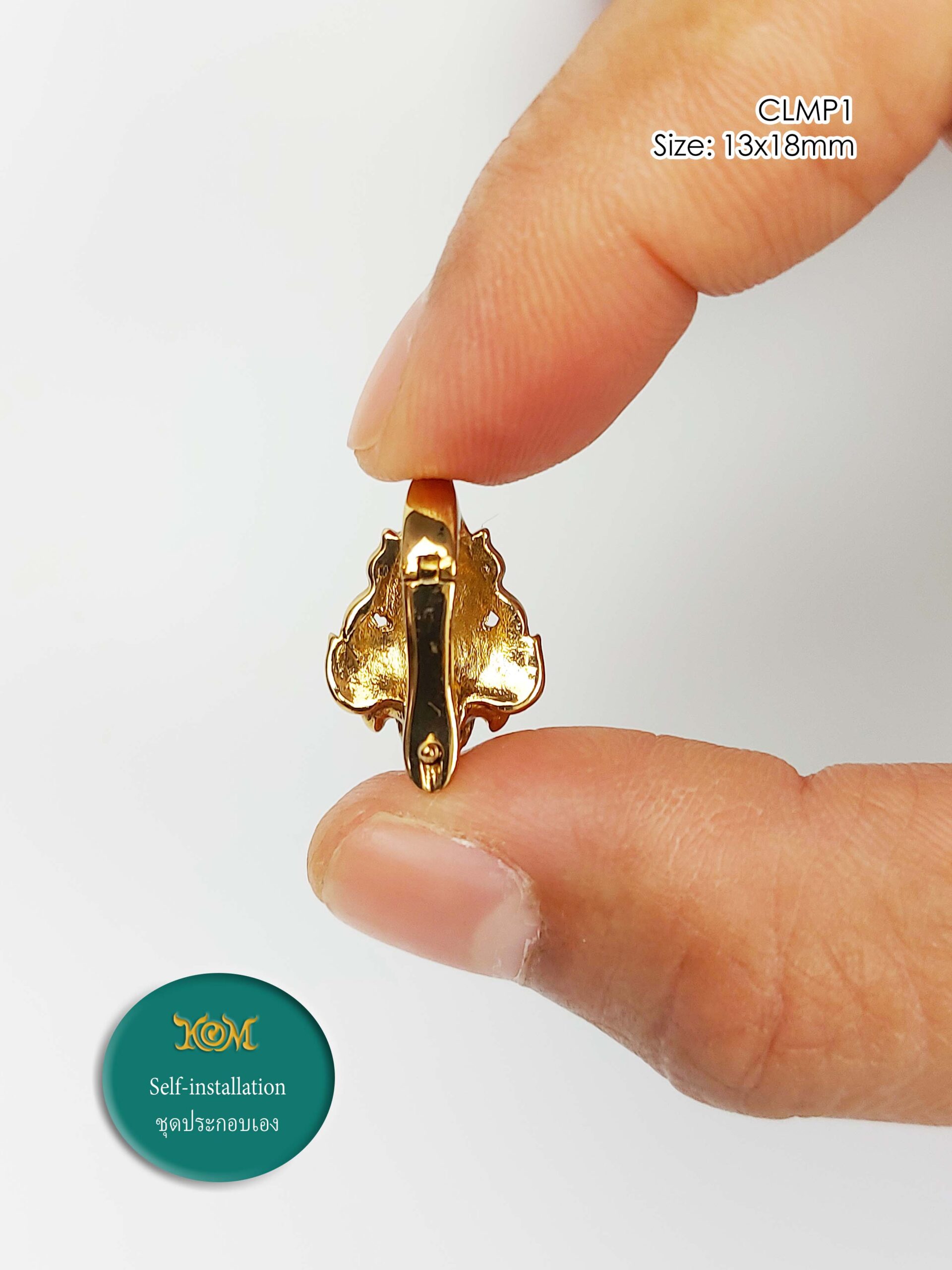 CLMP1GoldenBronze amulet casing clamp self-installation - Image 7