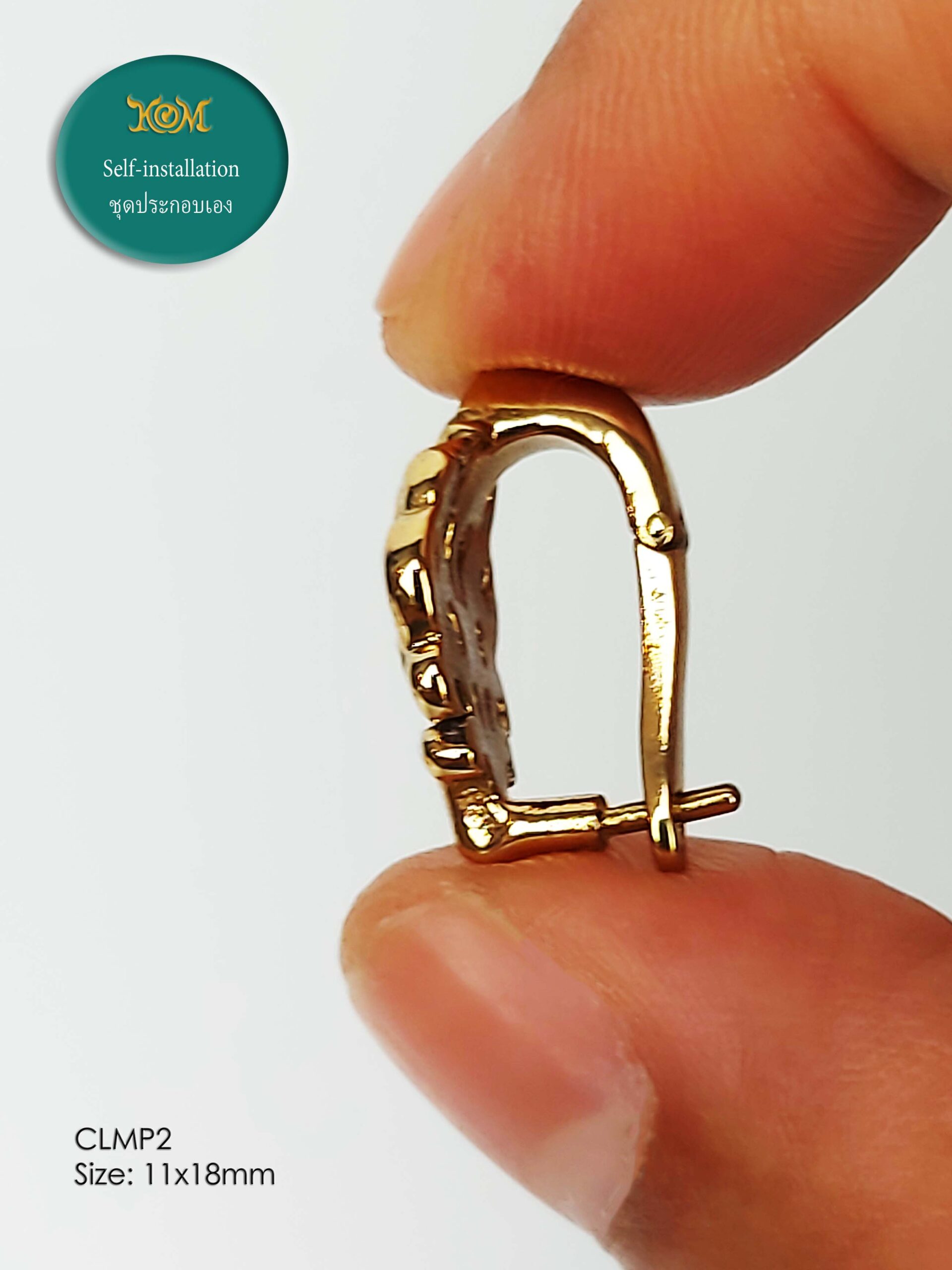 CLMP2GoldenBronze amulet casing clamp self-installation - Image 9