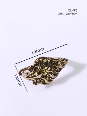 CLMP3GoldenBronze amulet casing clamp self-installation